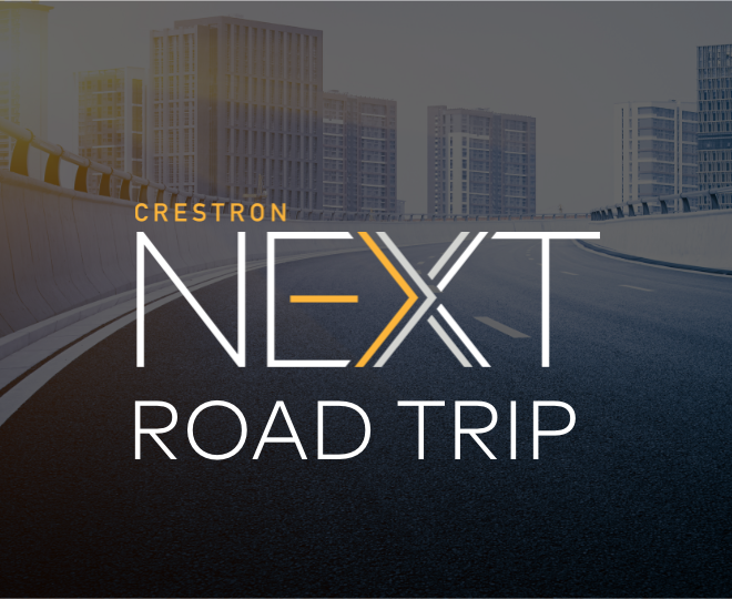 Crestron Next Road Trip